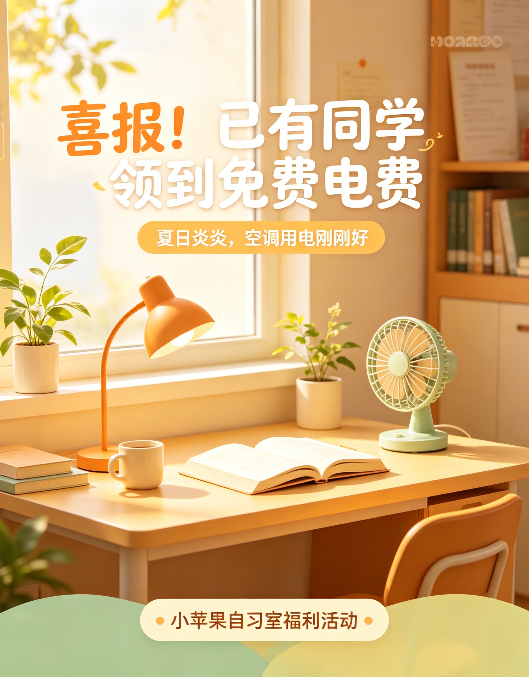 福利如约兑现|打卡活动已有同学成功领取免费宿舍电费!